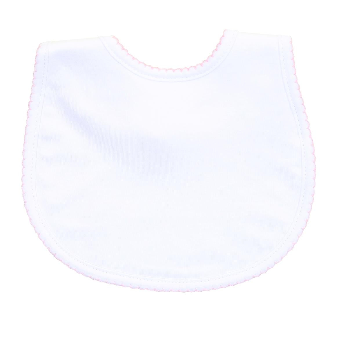 Essentials Pink Trim Bib