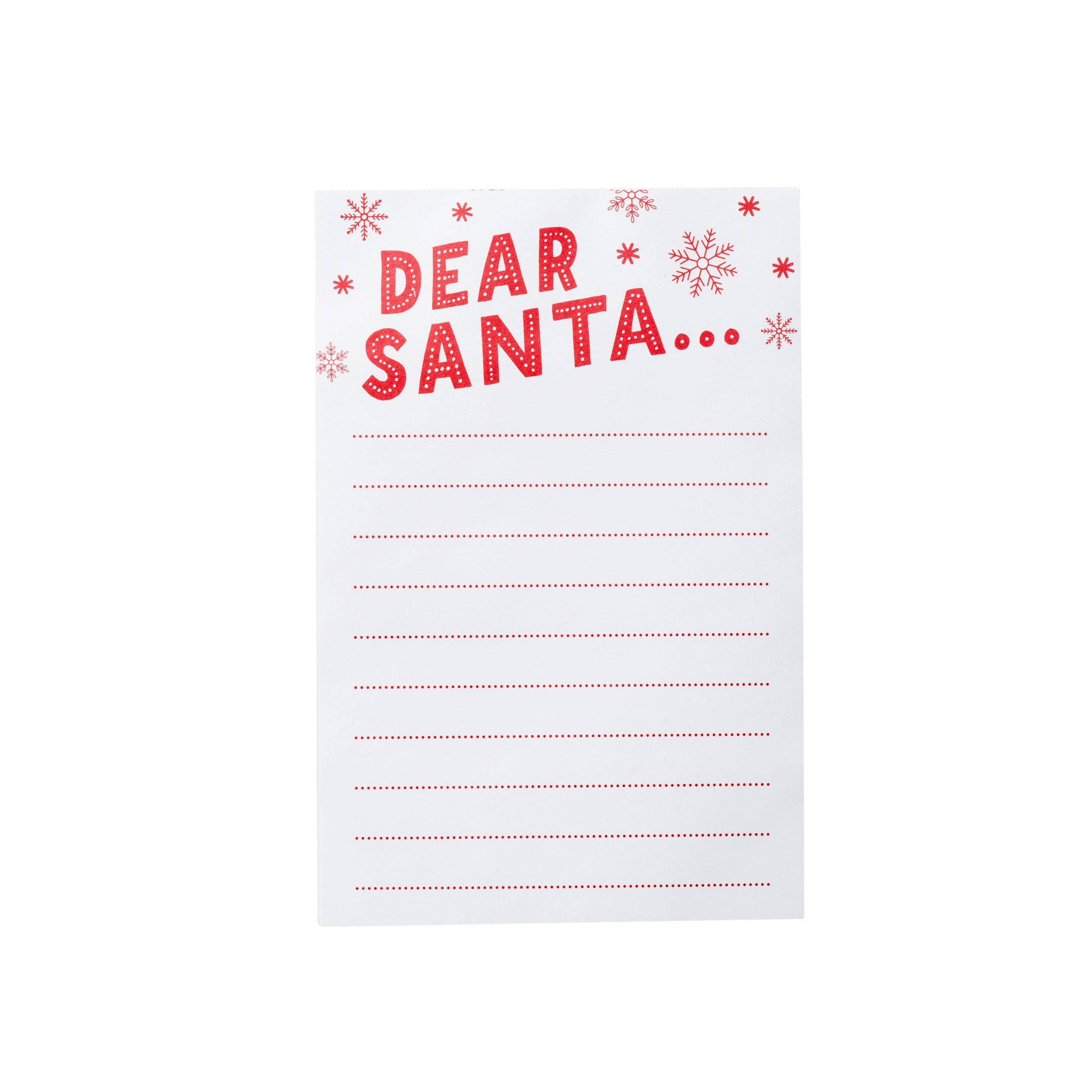Christmas Santa's Milk Jug, Plate and Dear Santa Notepad Set