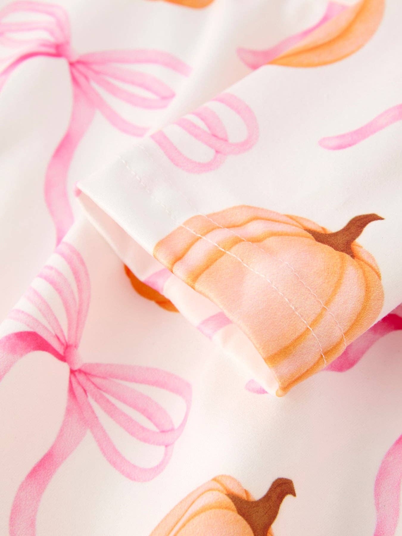 Halloween Pumpkin Bow Twirl Dress