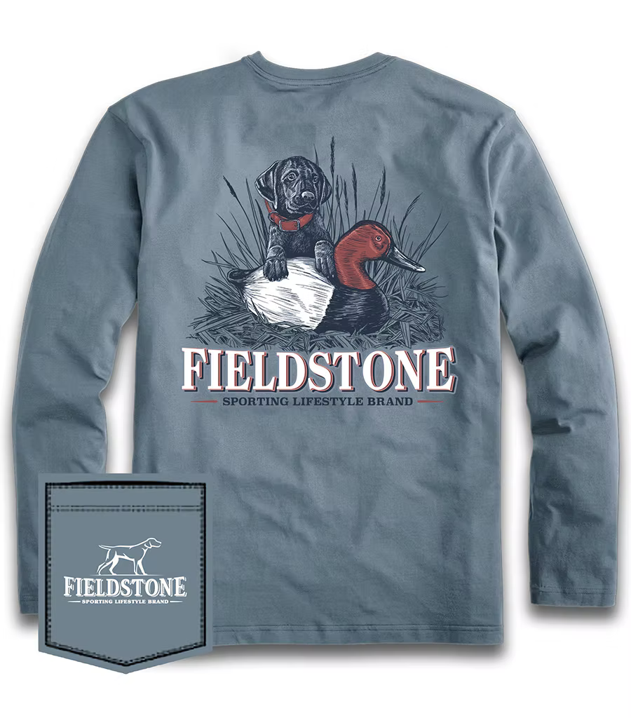 Fieldstone Decoy Pup Long Sleeve Tee