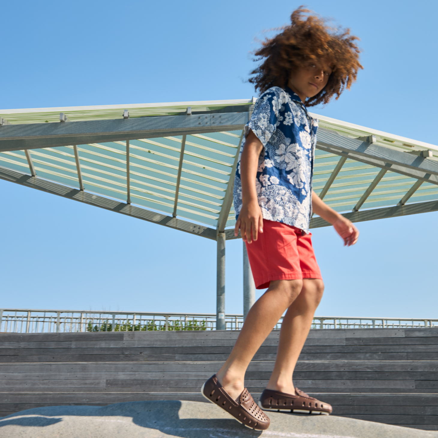 Prodigy Driver Floafer in Driftwood Brown Floafers