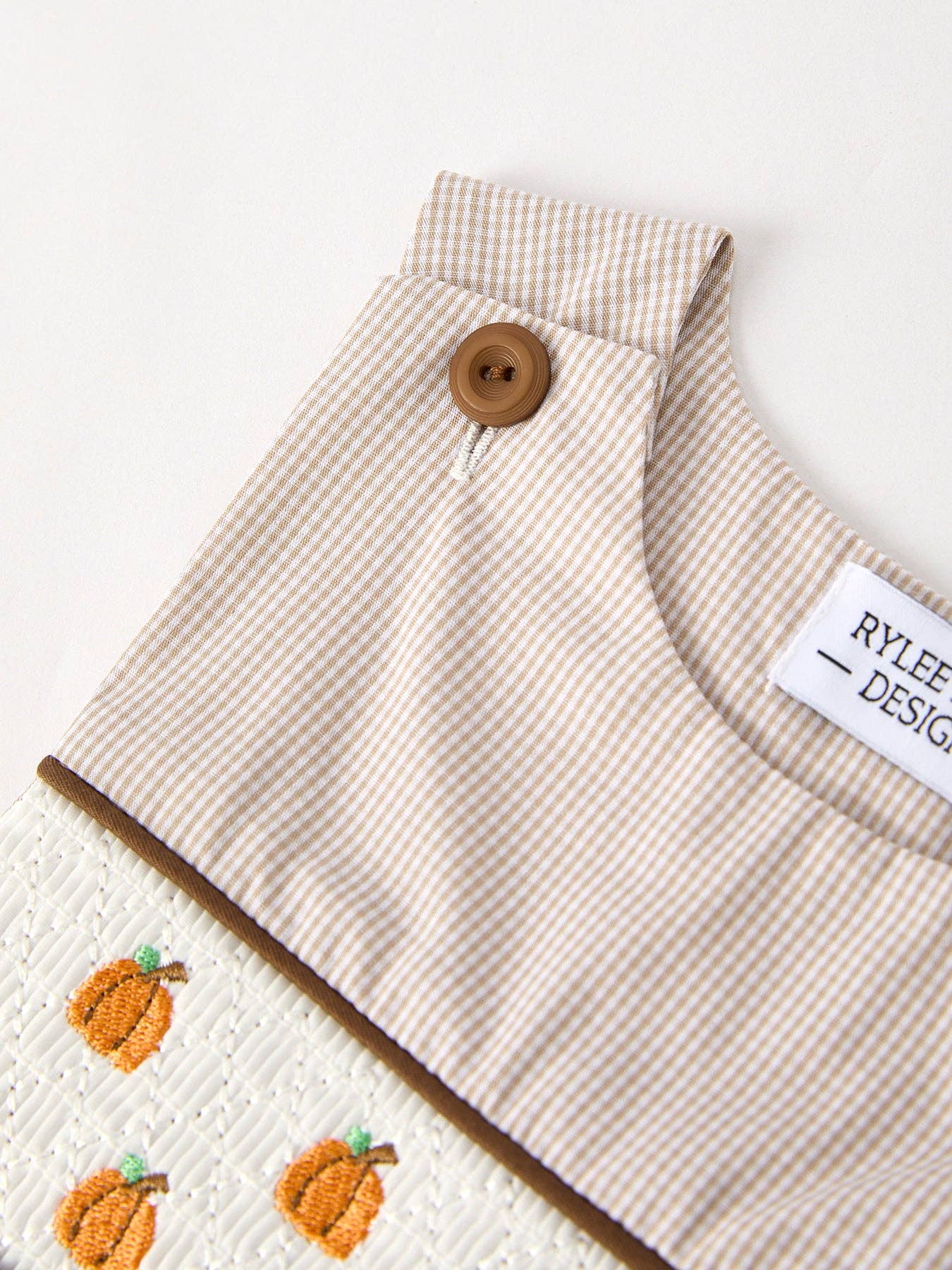Pumpkin Smock Romper