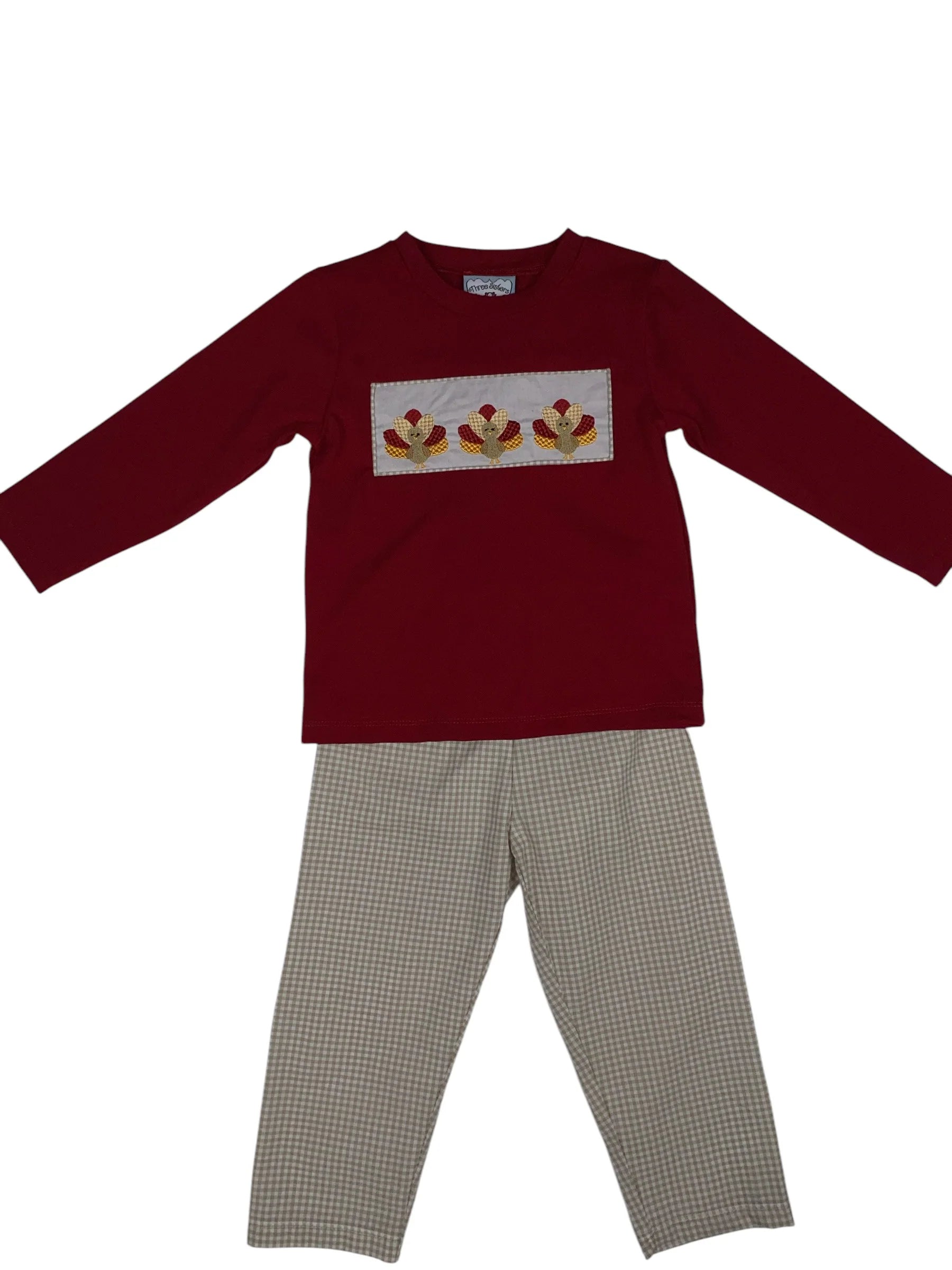 Turkey Trot Boys Pant Set
