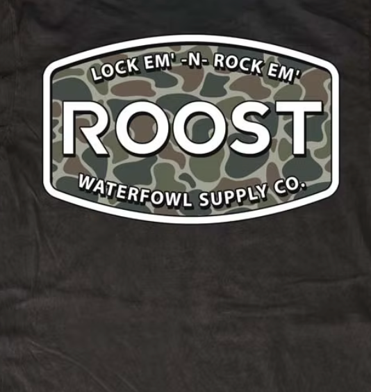 Roost Camo Logo Long Sleeve Tee