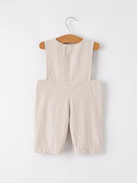 Pumpkin Smock Romper