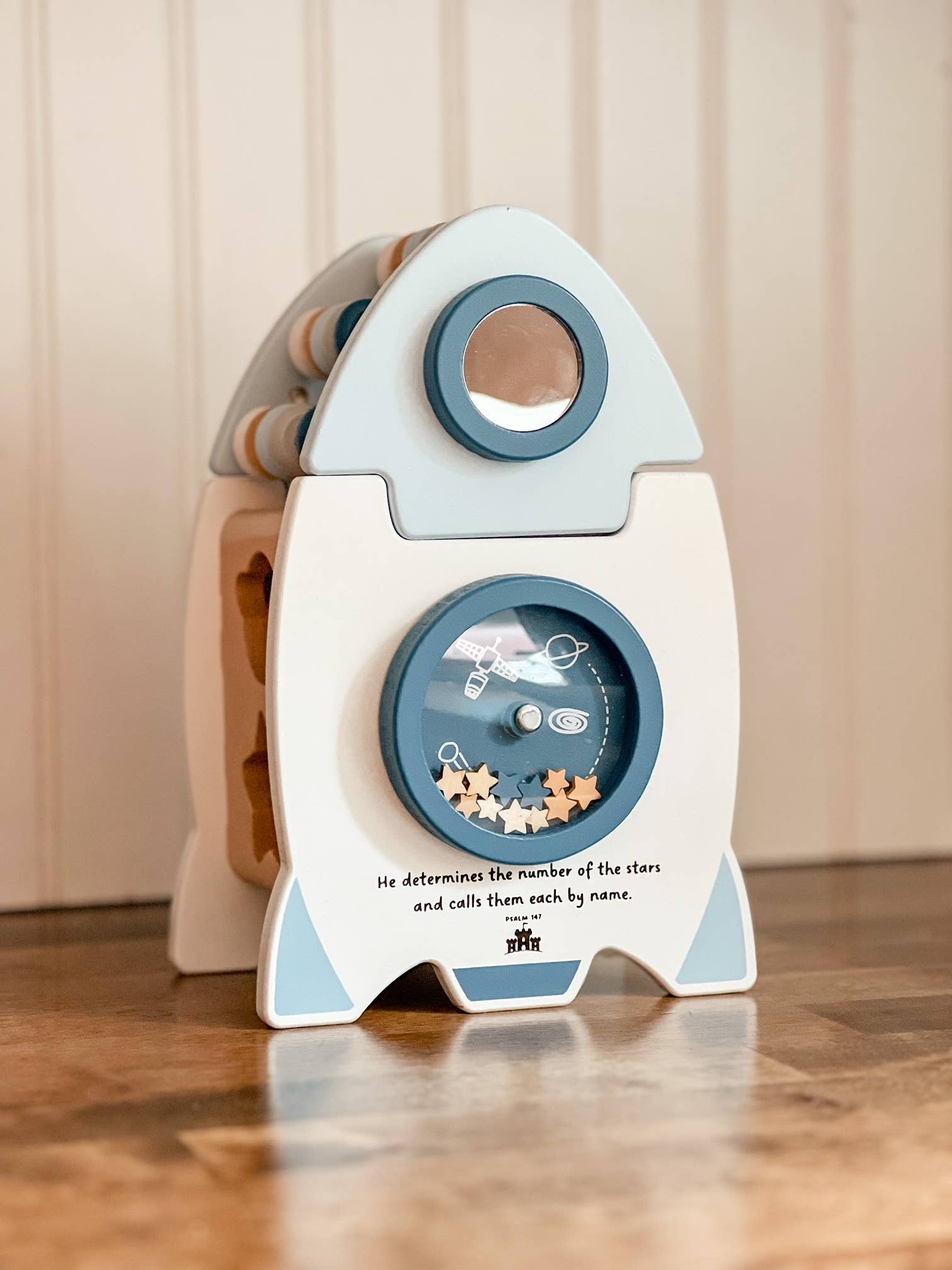 Galactic Glory Starship - Kids' Wood Toy