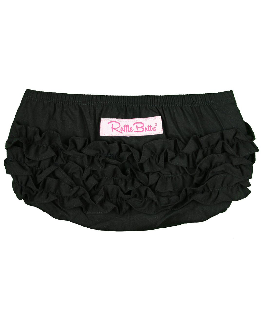 Black Knit Rufflebutts Bloomer