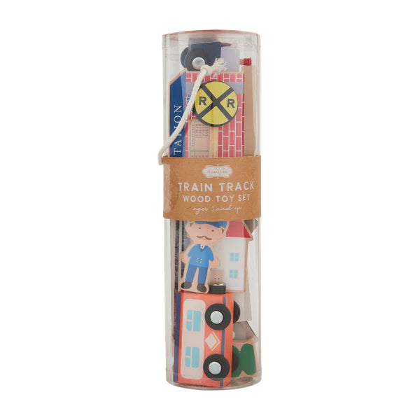 Wood Train Toy Set