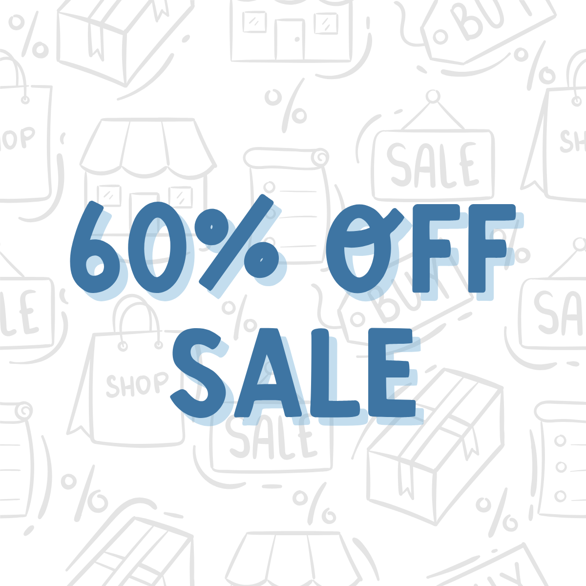 60% OFF SALE