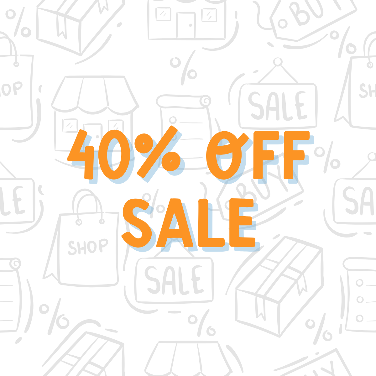 40% Off Spring May Sale