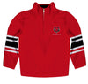 Arkansas State Red Wolves Red Fleece Quarter Zip Pullover