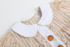 Gingham Pumpkin Ruffle Dress
