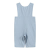 Light Blue Pinstripe Smocked Jon Jon Romper