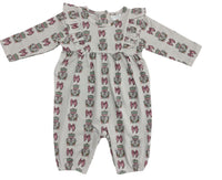 Pink Nutcracker Girl Romper