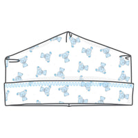 Baby's Teddy Light Blue Hat