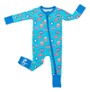 Baseball Patches Convertible Romper