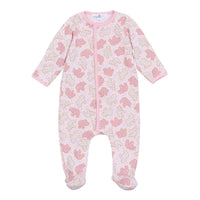 Animal Crackers Pink Footie