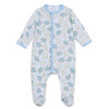 Animal Crackers Light Blue Footie