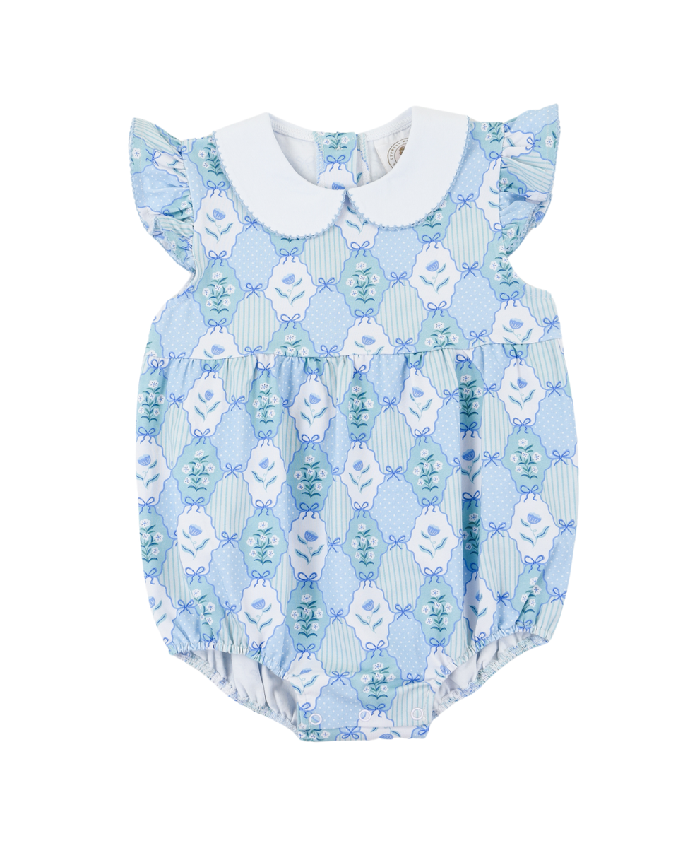 Floral Blues Penelope Prep Bubble