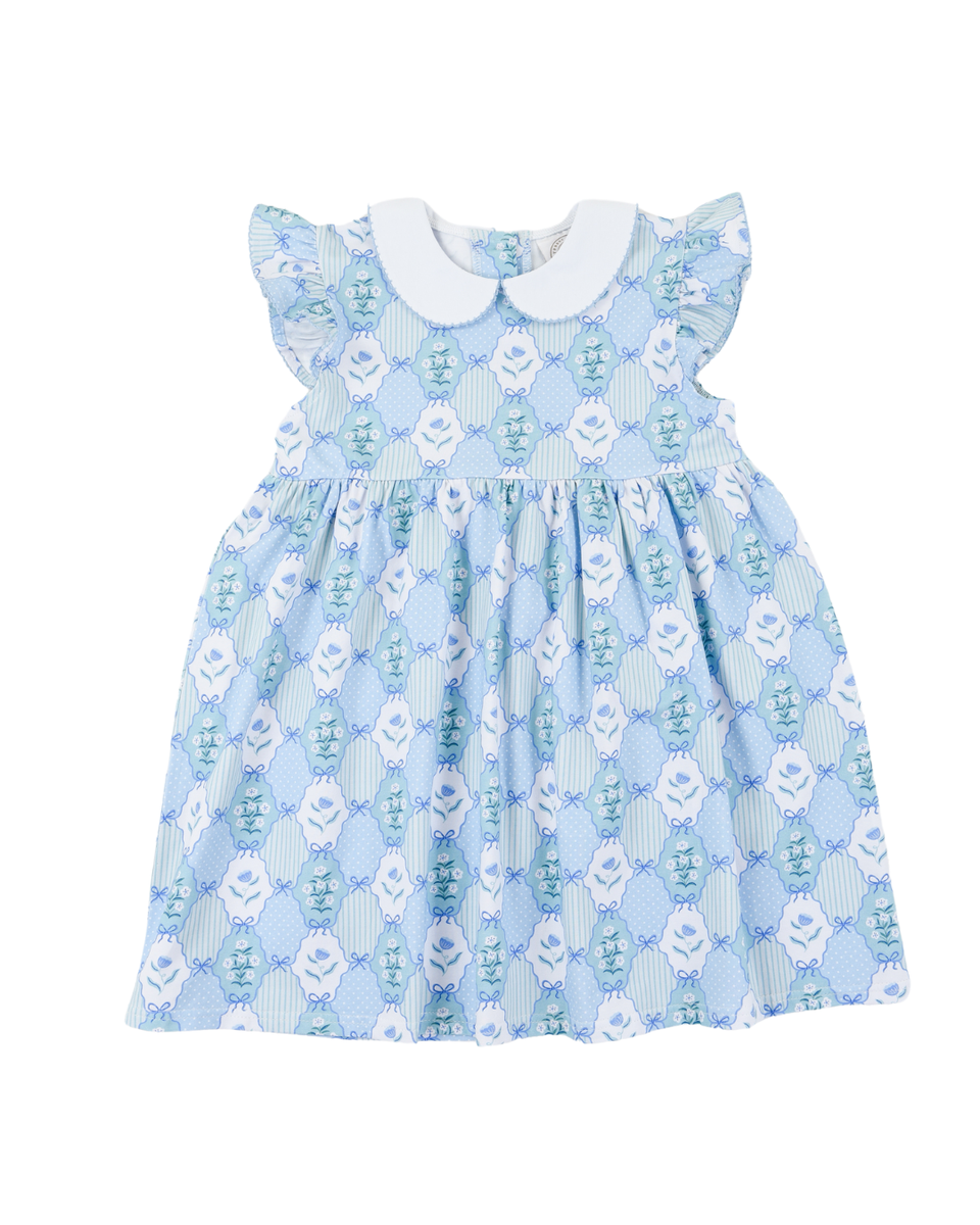 Floral Blues Penelope Prep Dress