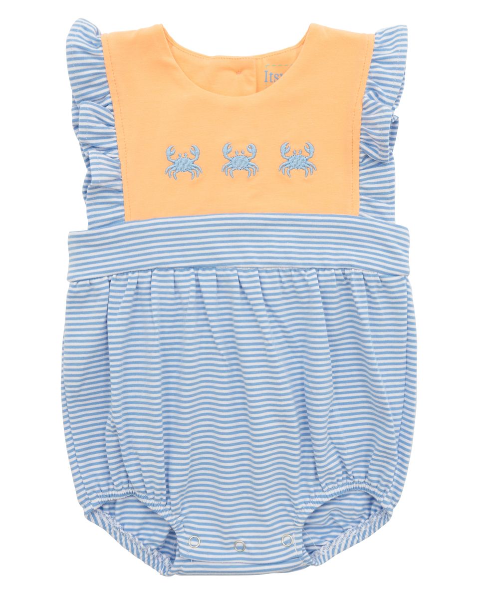 Crab Trio Ruffle Bubble