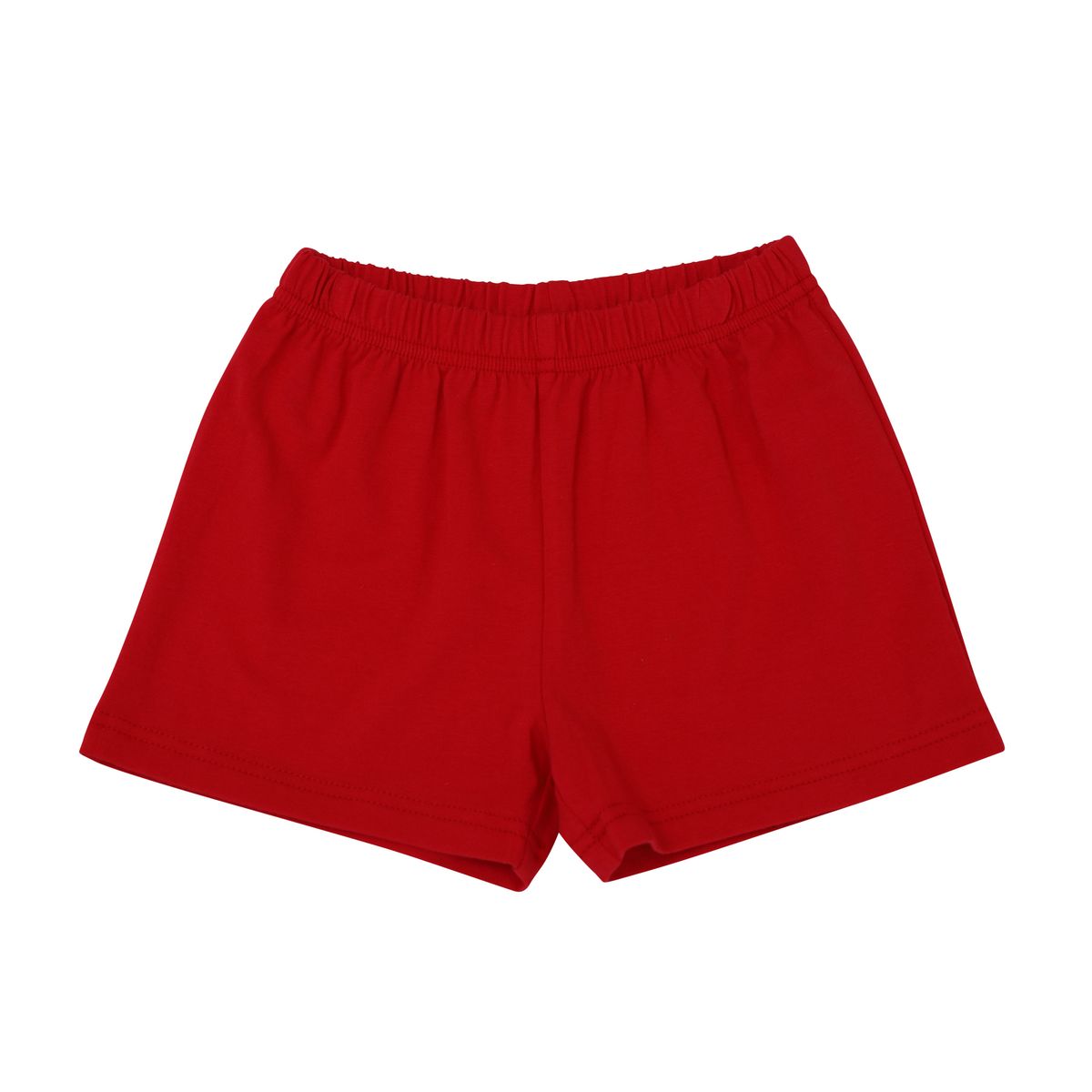 Knit Shorts- Red