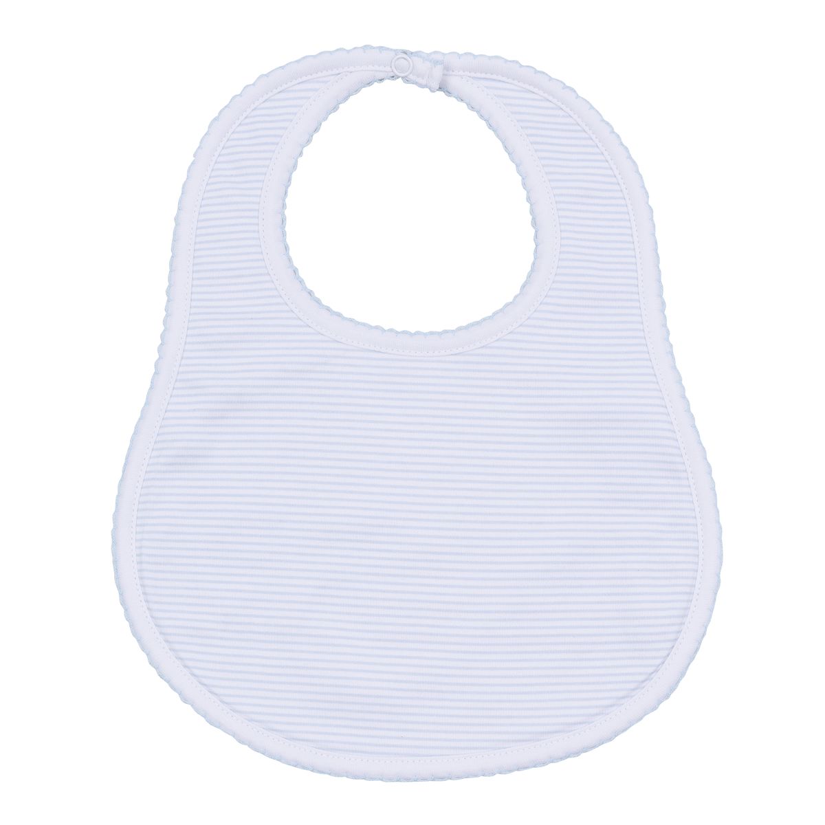 Mini Stripes Blue Bib