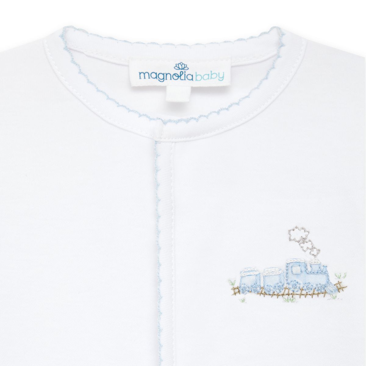 Choo Choo Train Print Footie
