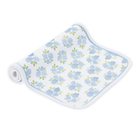 Dreamy Hydrangeas Print Burp Cloth