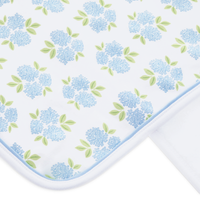 Dreamy Hydrangeas Print Burp Cloth