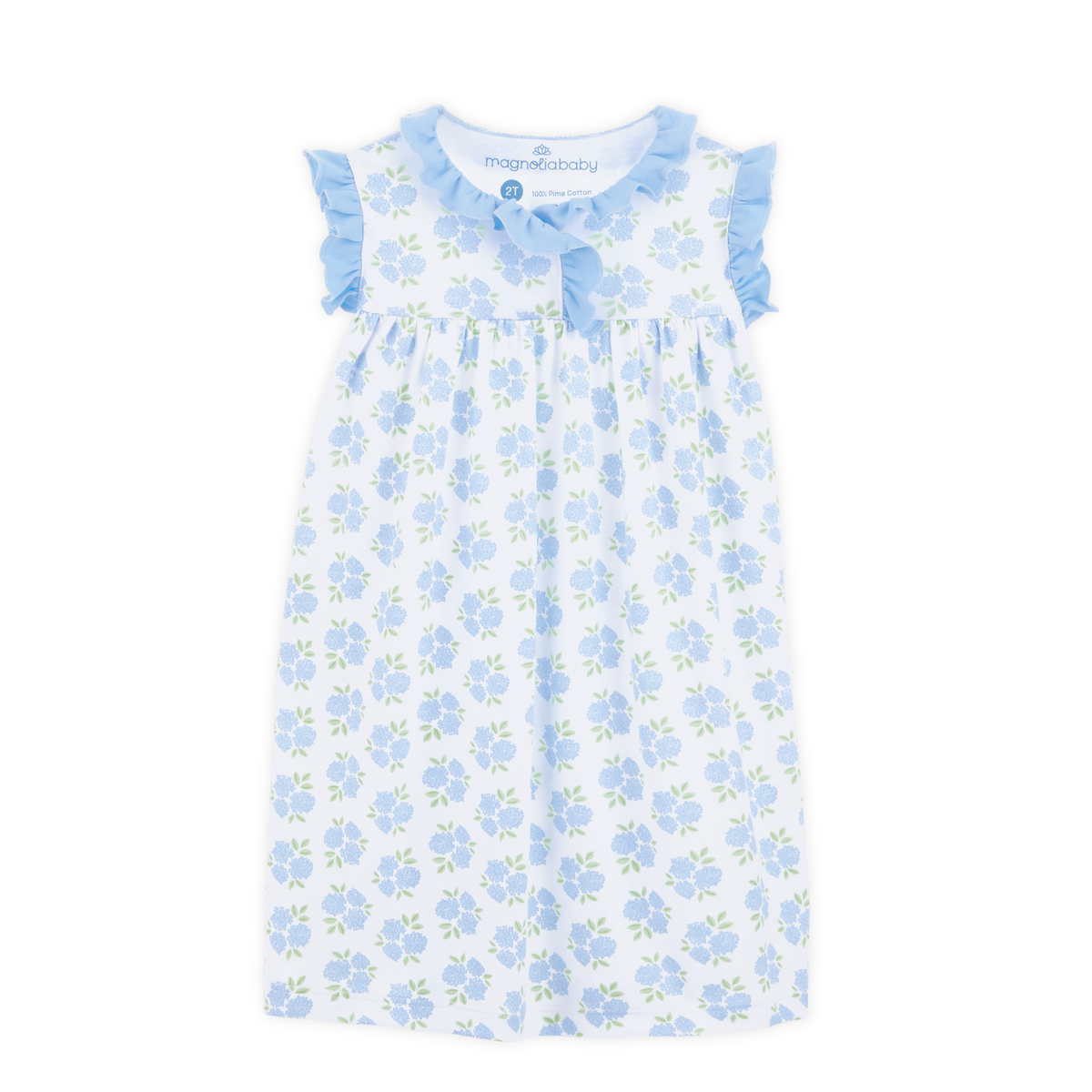 Dreamy Hydrangeas Sky Blue Dress
