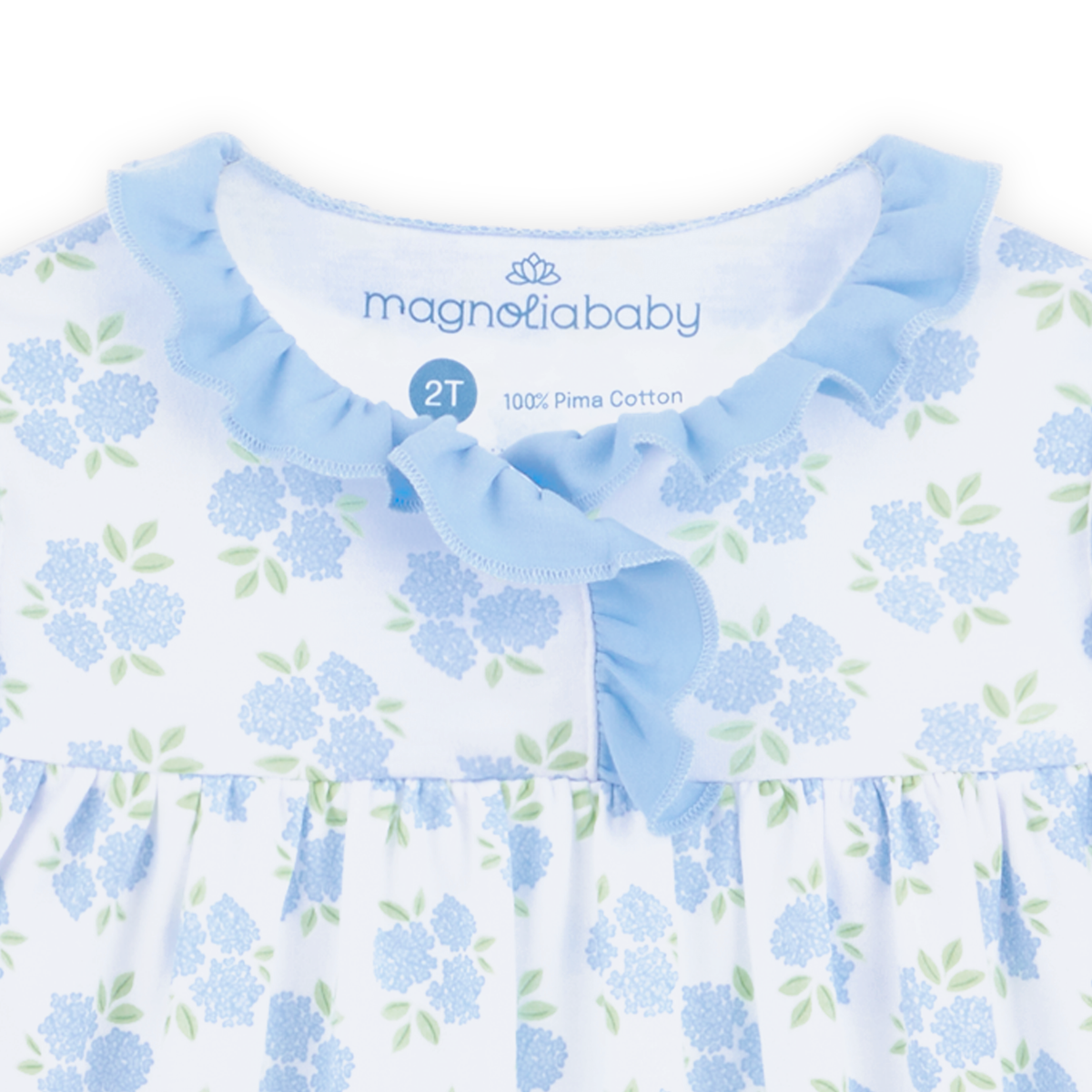 Dreamy Hydrangeas Sky Blue Dress