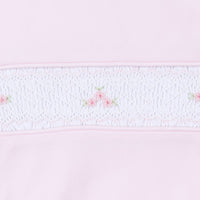 Willow Classics Pink Smocked Collared Bubble