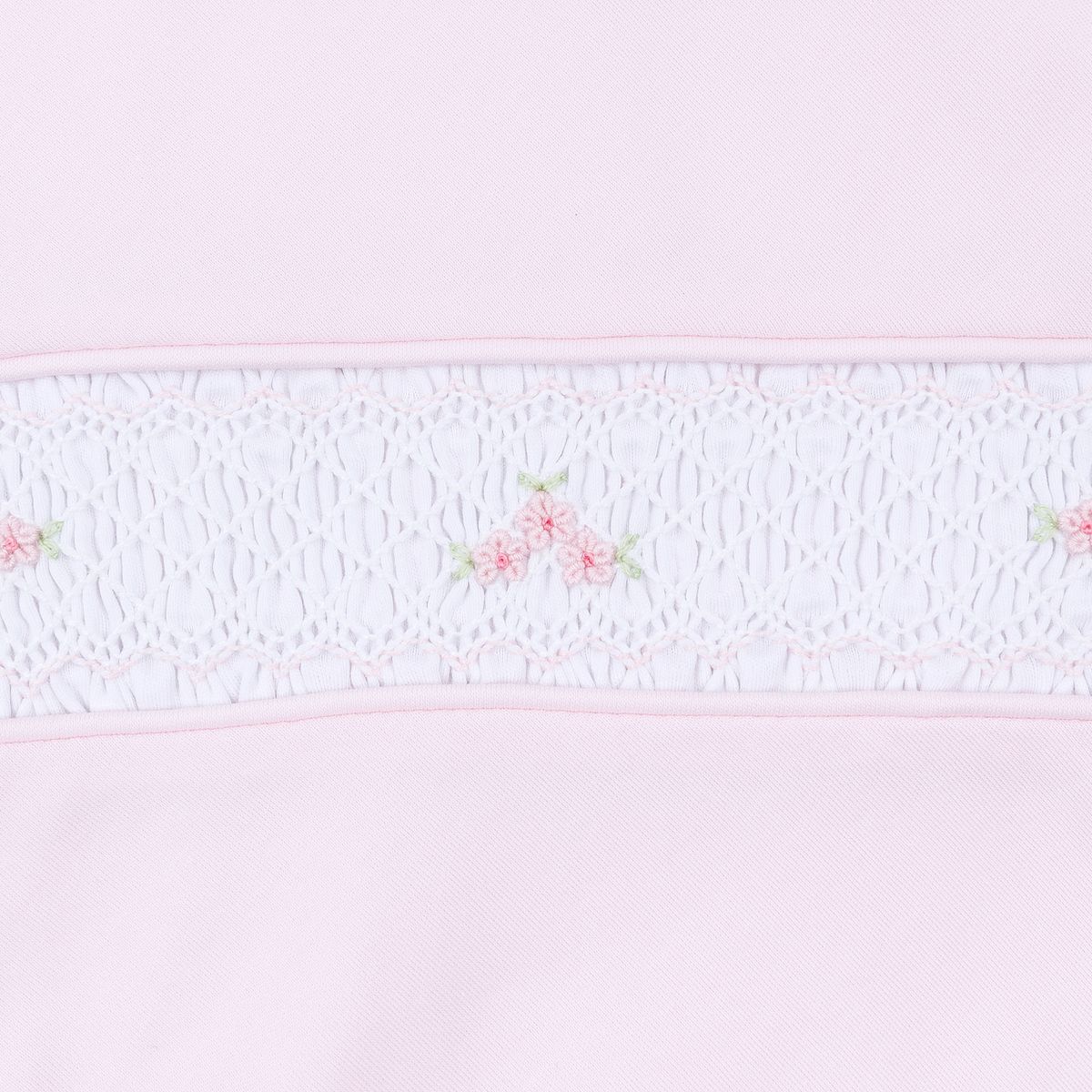 Willow Classics Pink Smocked Collared Bubble