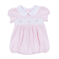 Willow Classics Pink Smocked Collared Bubble