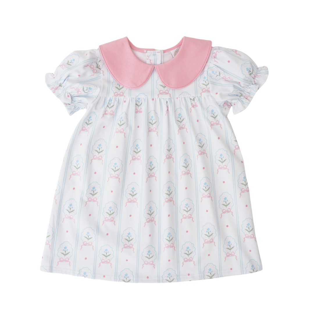 Rose Cameo Collins Classic Dress
