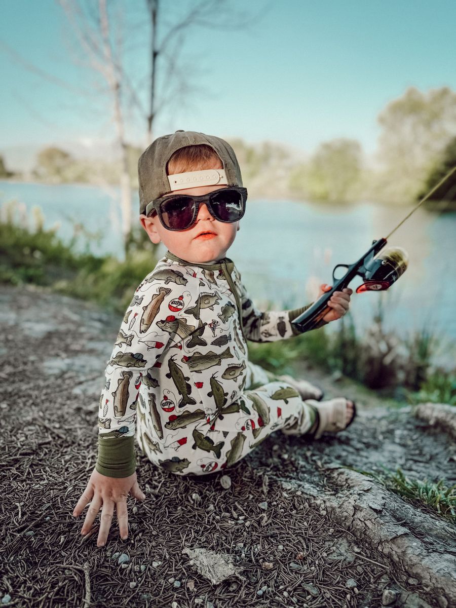 Wishin I Was Fishing Snoozer Sleeper