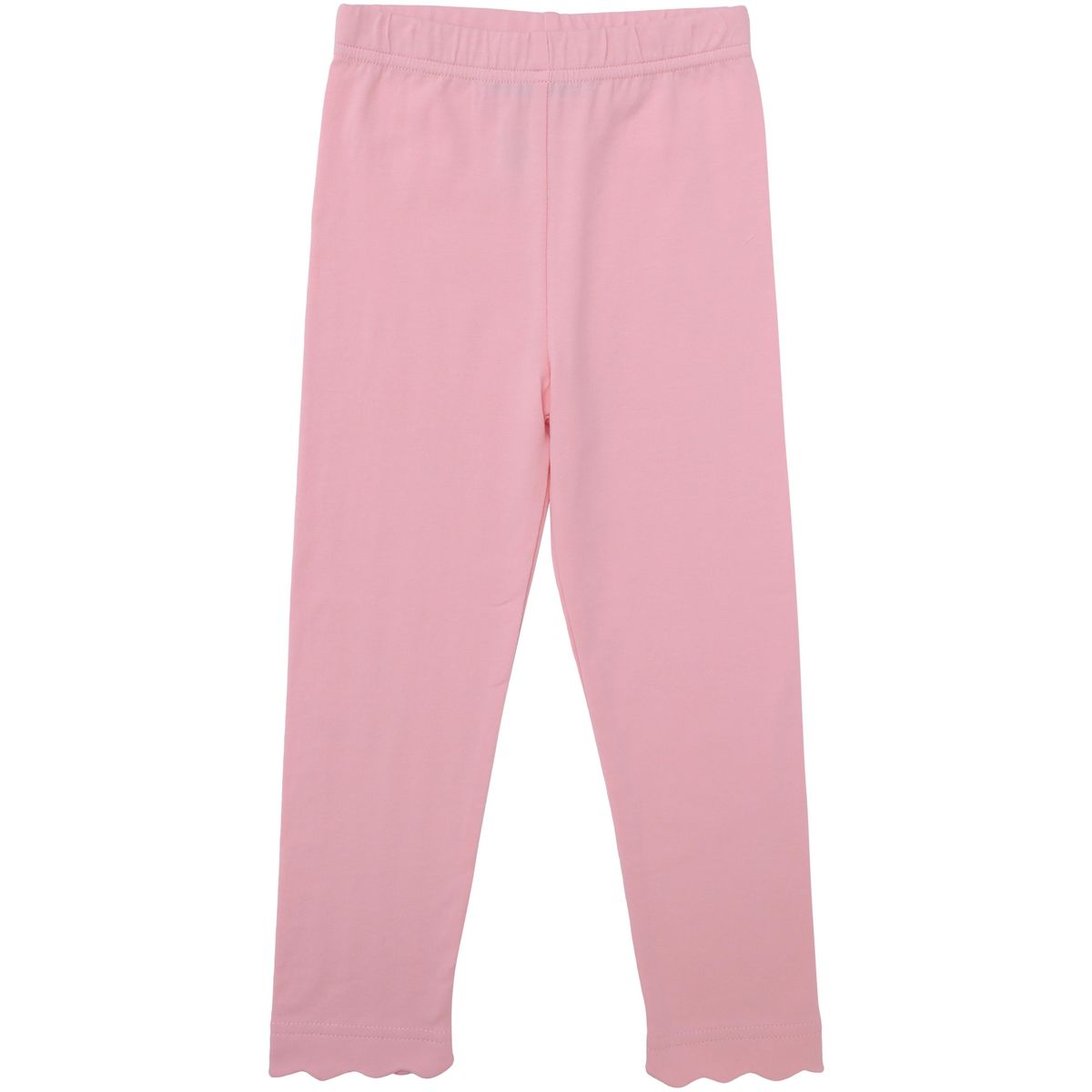 Scallop Leggings - Light Pink