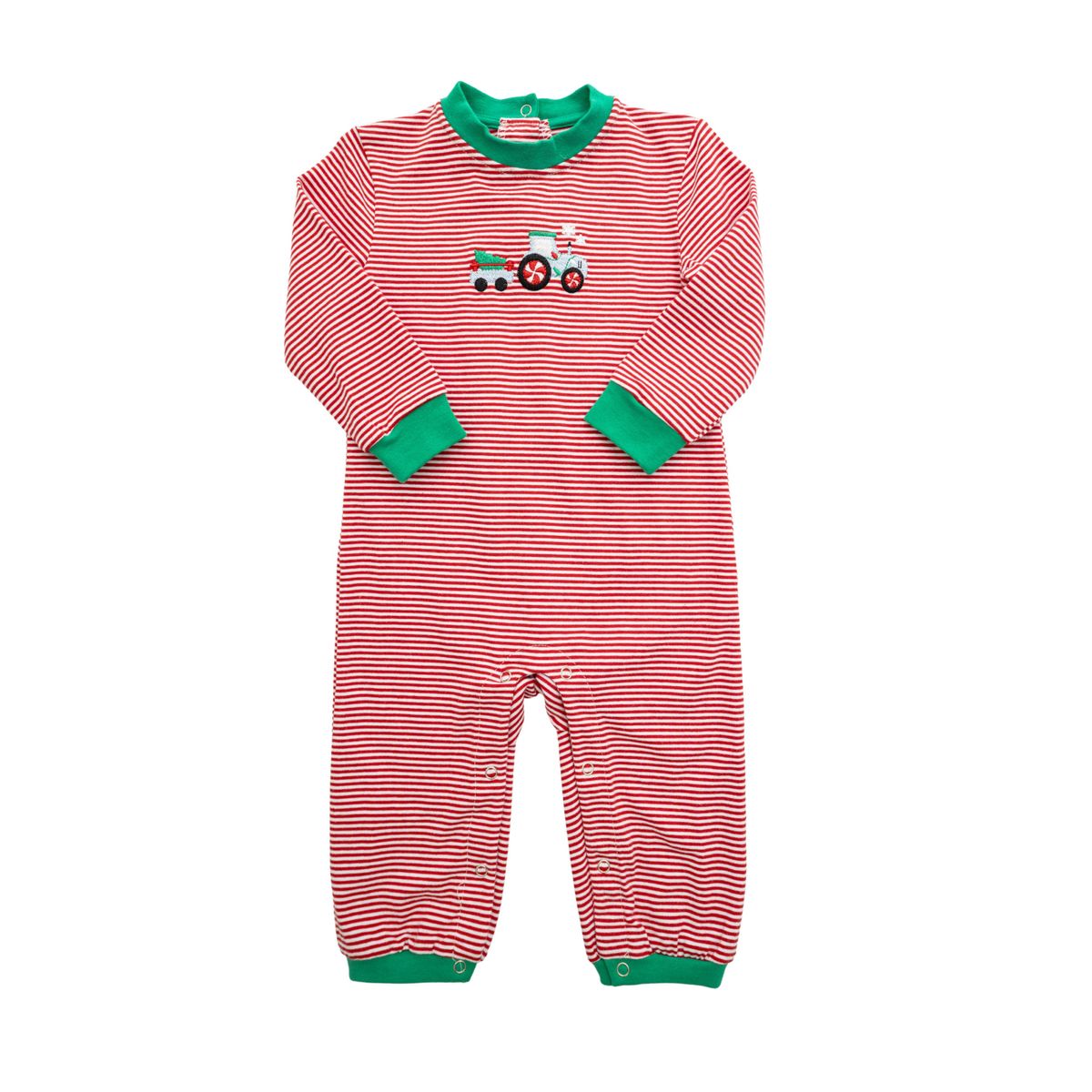Christmas Tractor Romper