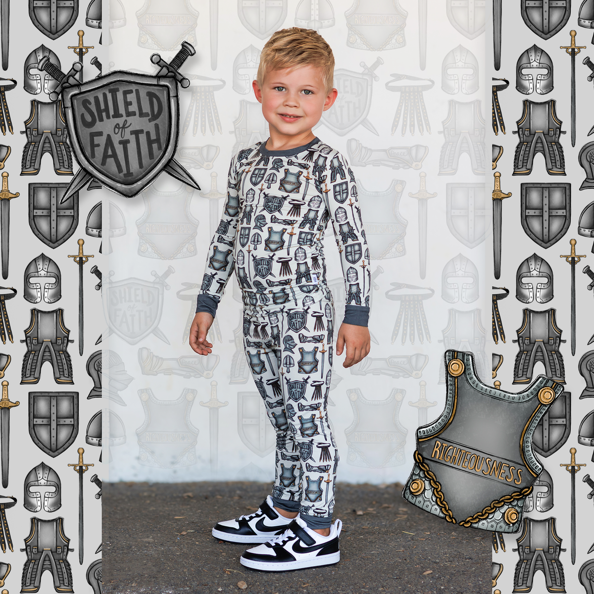 Armor of God 2 Piece Pajama Set