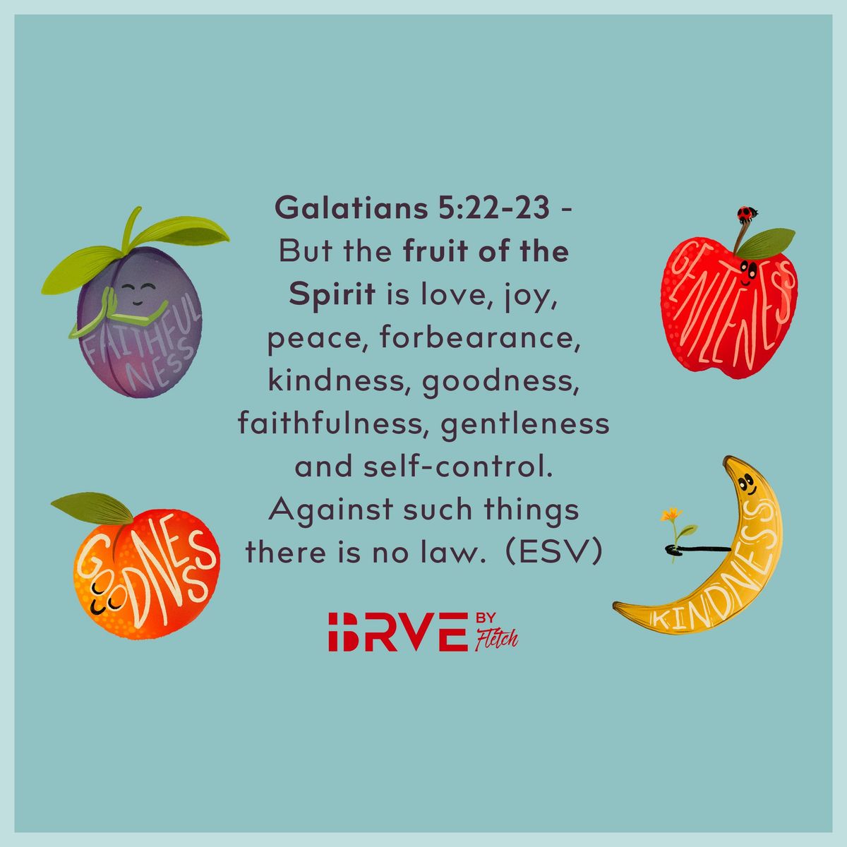 Fruit of the Spirit Snoozer Sleeper