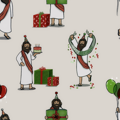 The King is Born 2 Piece Pajama Set