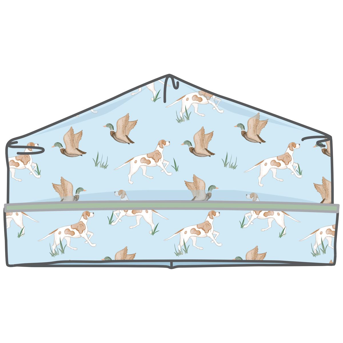 Duck and Hound Sky Hat