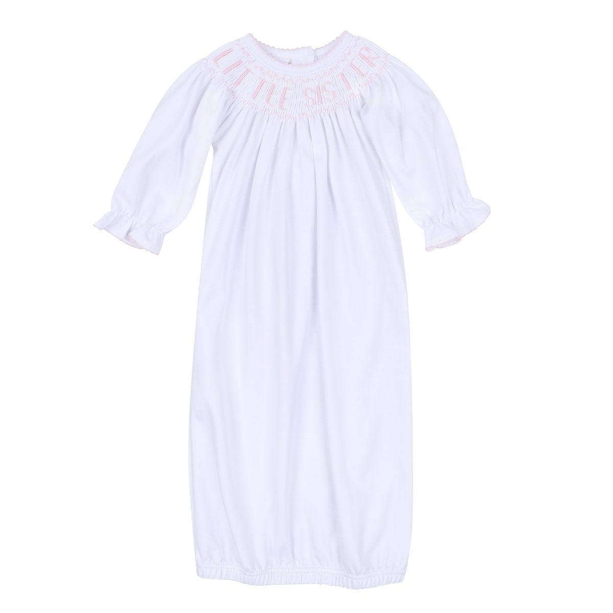 Little Sister Smocked Bishop Gown