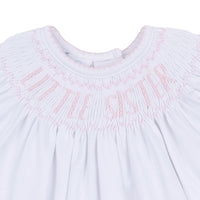 Little Sister Smocked Bishop Gown