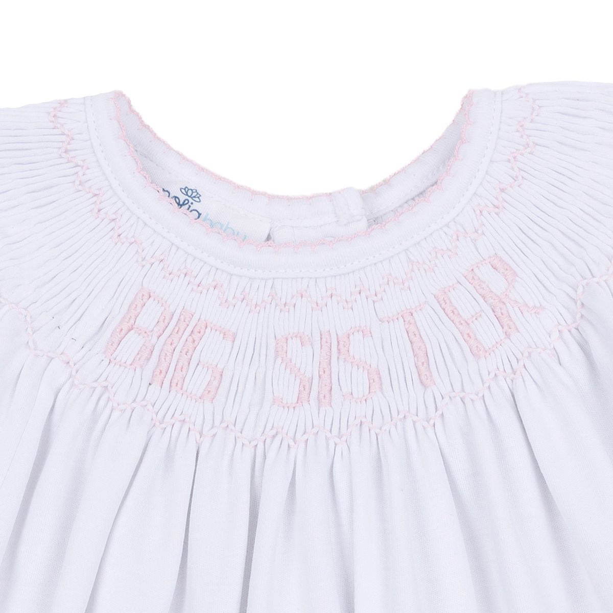 Big Sister Smocked Bishop Dress
