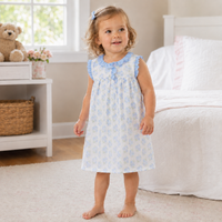 Dreamy Hydrangeas Sky Blue Dress