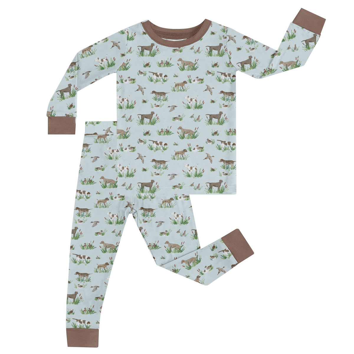 Delta Bird Hunting Dogs-  LS/Pants Toddler PJs