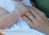 Sterling Silver Pearl Baby Bracelet - Victoria