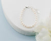 Sterling Silver Freshwater Pearl Baby Girl Bracelet - Zoey